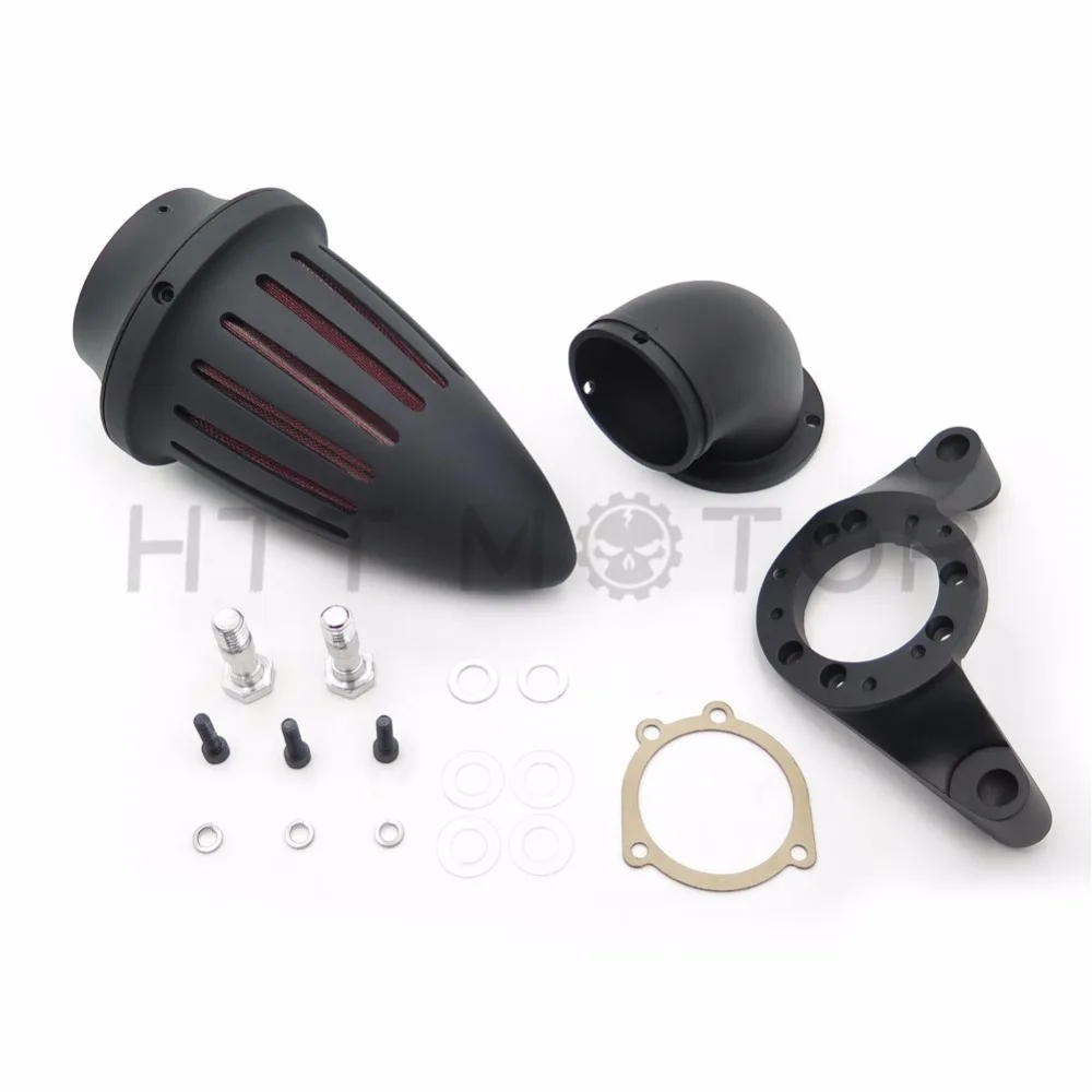 Комплект воздухоочистителей Bullet для карбюратора Harley Davidson Cv Delphi V-Twin Black Aftermarket