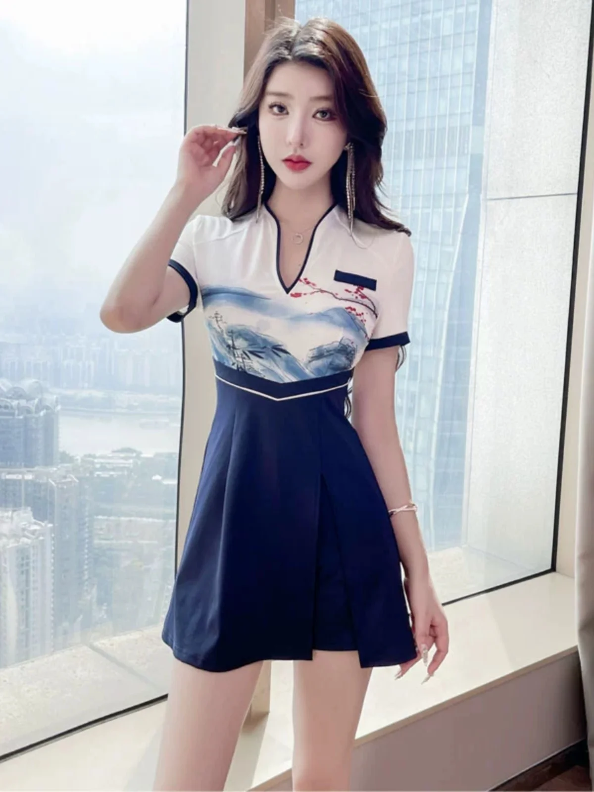 Центр для купания ног Beau одежда техника по сбору ушей женская модная яркая