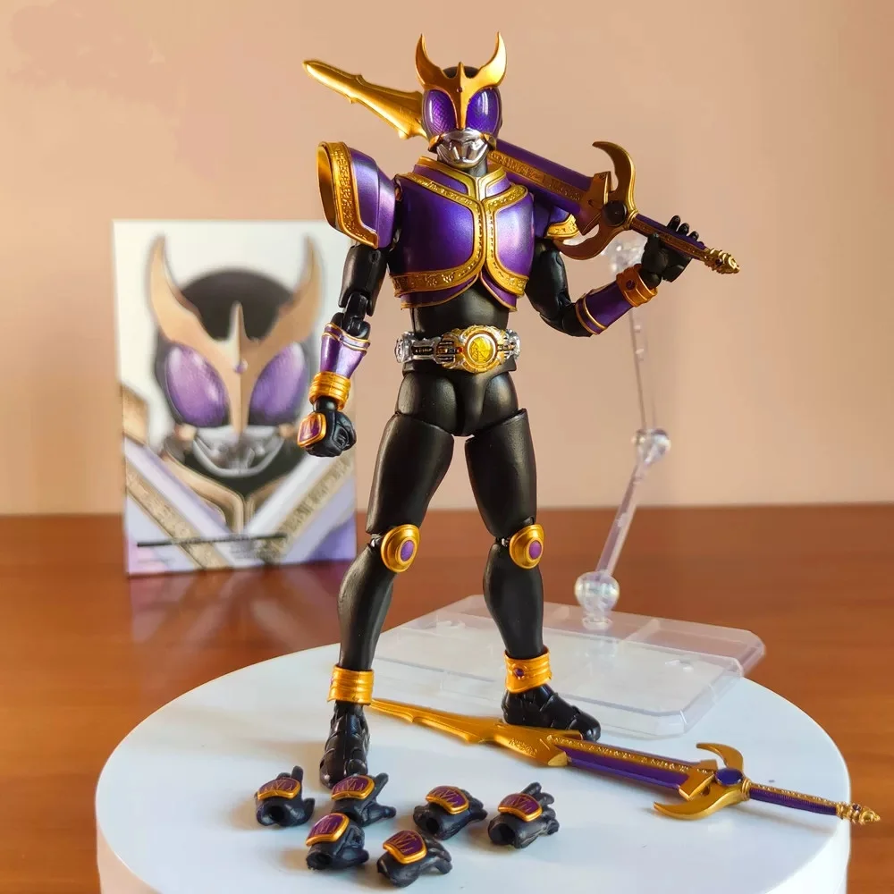 Фото Коллекционная модель Kamen Rider SHF: Титан Скай Ред Голд (сублимационная печать, имитация кости), аниме-фигурка для коллекции №5