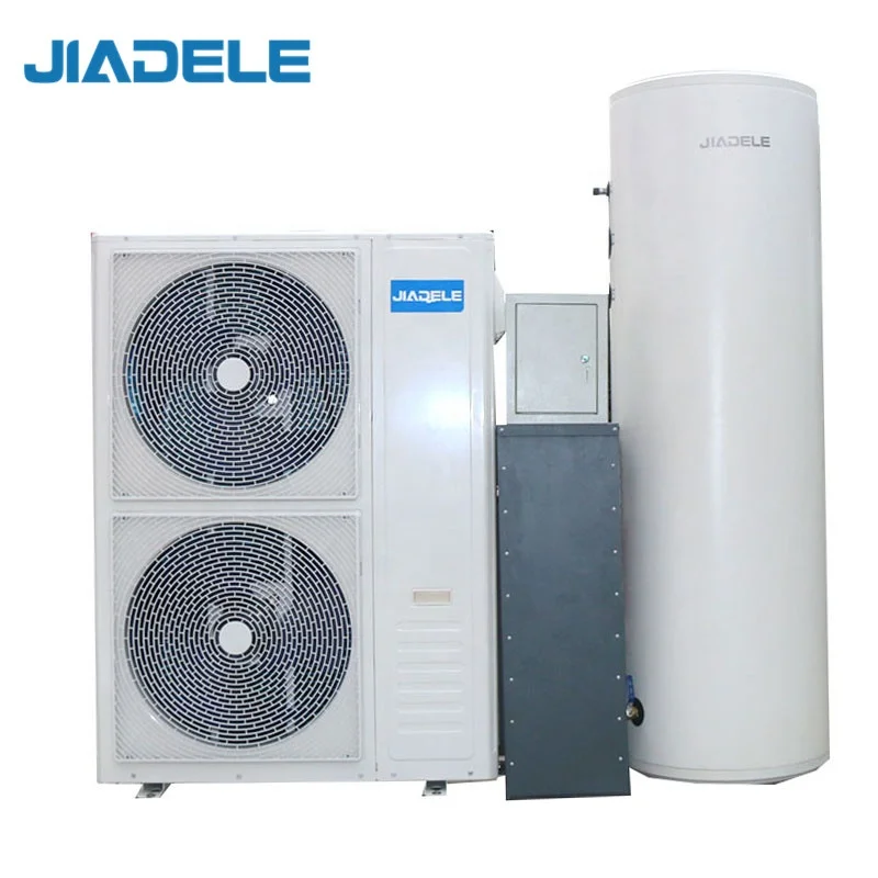 

JIADELE New Energy Cold Climate Air Source Heatpump Heating and cooling 20KW Air to Water Heat Pump Water Heater