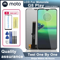 original 62 lcd display for motorola moto g8 play lcd touch screen digitizer assembly for moto g8 play lcd replacement parts