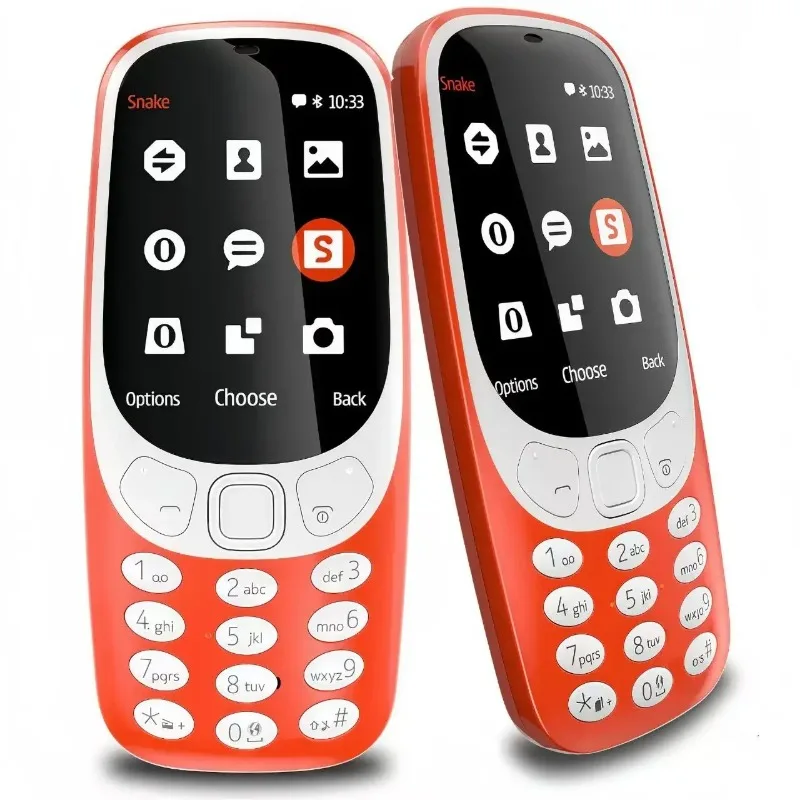 Фото Заводские разблокированные телефоны Nokia 3310 (версия 2017 года), 2G GSM, две SIM-карты, двойной режим ожидания, классический кнопочный телефон, длительное время работы в режиме ожидания №2