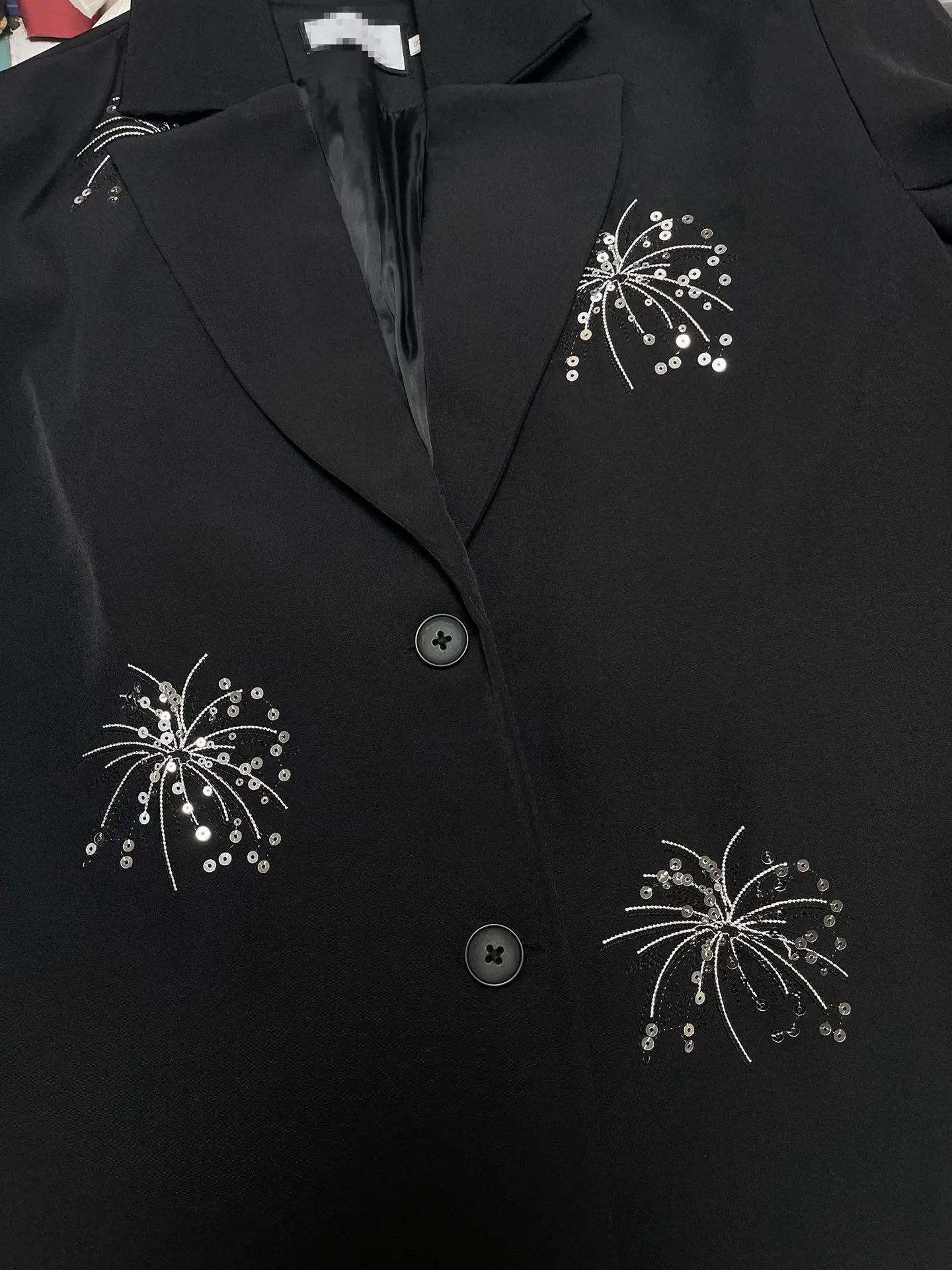 Фейерверк Bloom с тяжелой вышивкой драпировка для отдыха ранняя осень элегантная