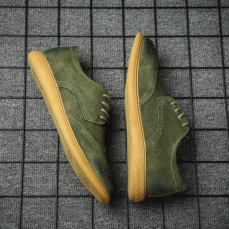 Мужские туфли-оксфорды из натуральной кожи больших размеров роскошная мужская