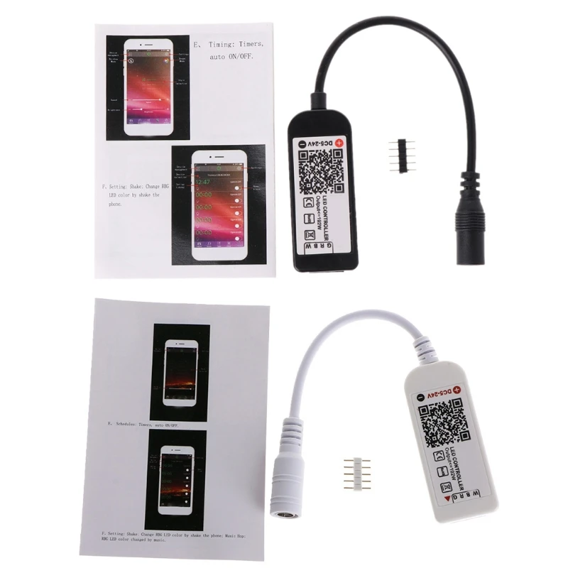 

DC12V LED Мини WIFI RGBW контроллер Bluetooth-Совместимость IOS/Android Mobile