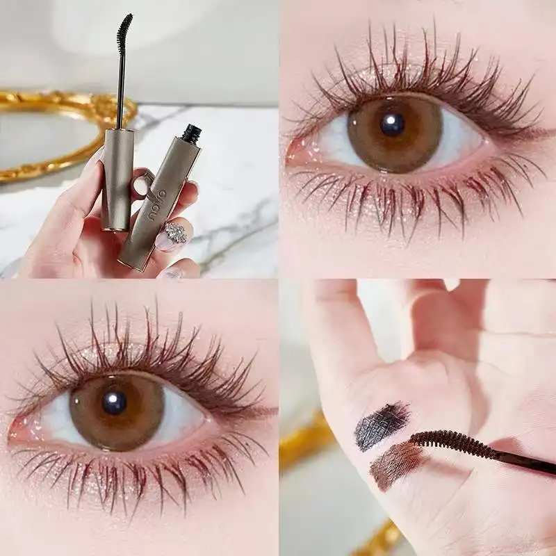 Натуральный кудрявый долговечный не размазывающийся натуральный макияж YY для