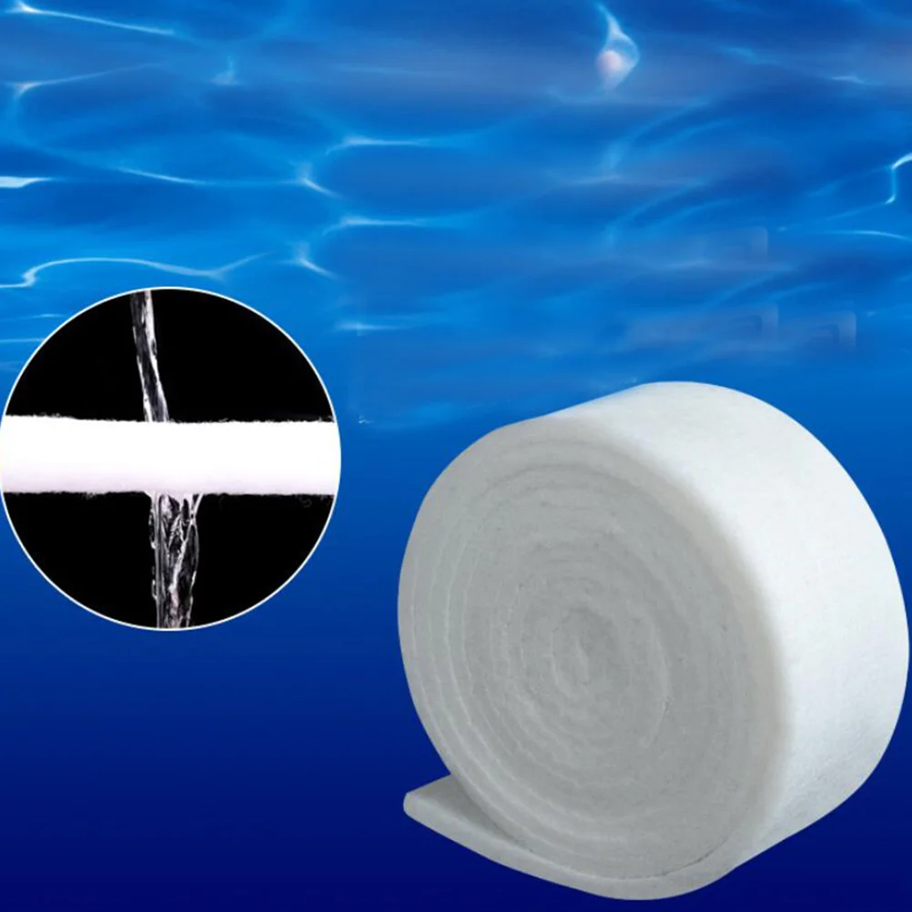 

Filter Aquarium Sponge Pad Fish Tanktanks Media Pond Floss Cotton Roll Biochemical Biological Woolsponges Air Smallthicken