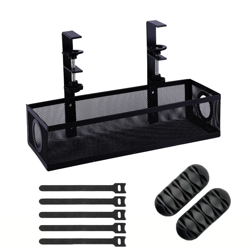 

Стальной лоток для прокладки кабелей под стол