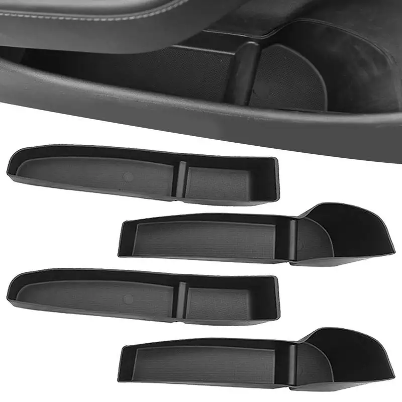 

Door Side Car Storage Box Front Door Handle Armrests Storage Box Tray Holder Car Door Trash Can Re-Fit Interior Accessories