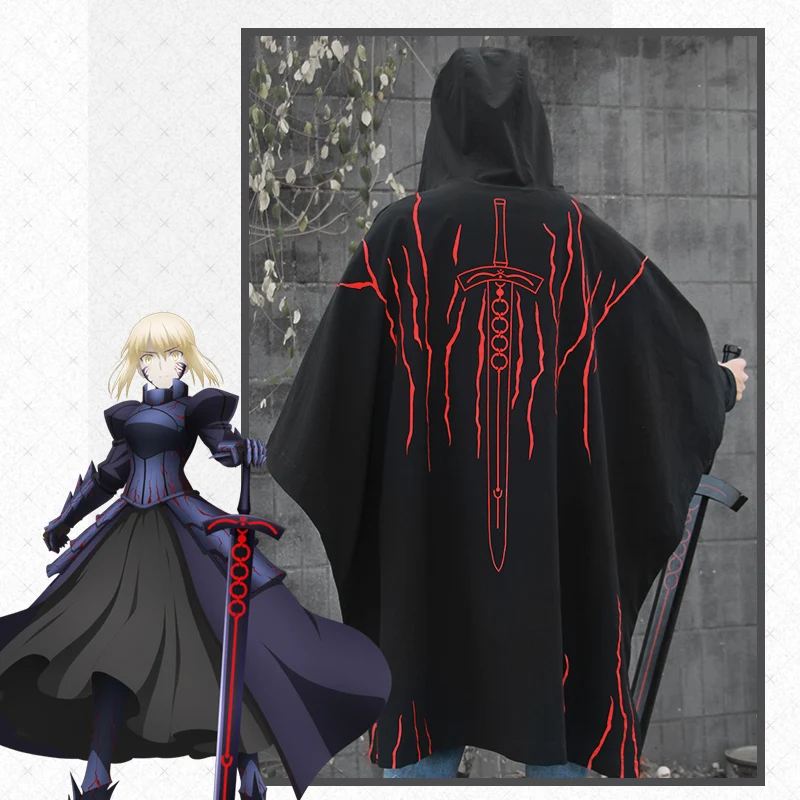 Фото Fate Stay Night Heaven's Feel Saber Alter аниме FGO FSN светодиодный плащ-одеяло манга для ролевых игр Sakura Rin Emiya №2