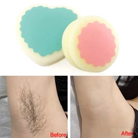 painless hair removal sponge pad safety painless physics hair depilation body leg armpit reusable unisex skin care beauty tools