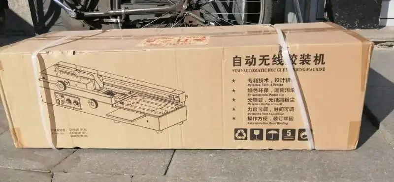 DX-R40S Настольная машина для переплета горячих культур электрическая переплетная