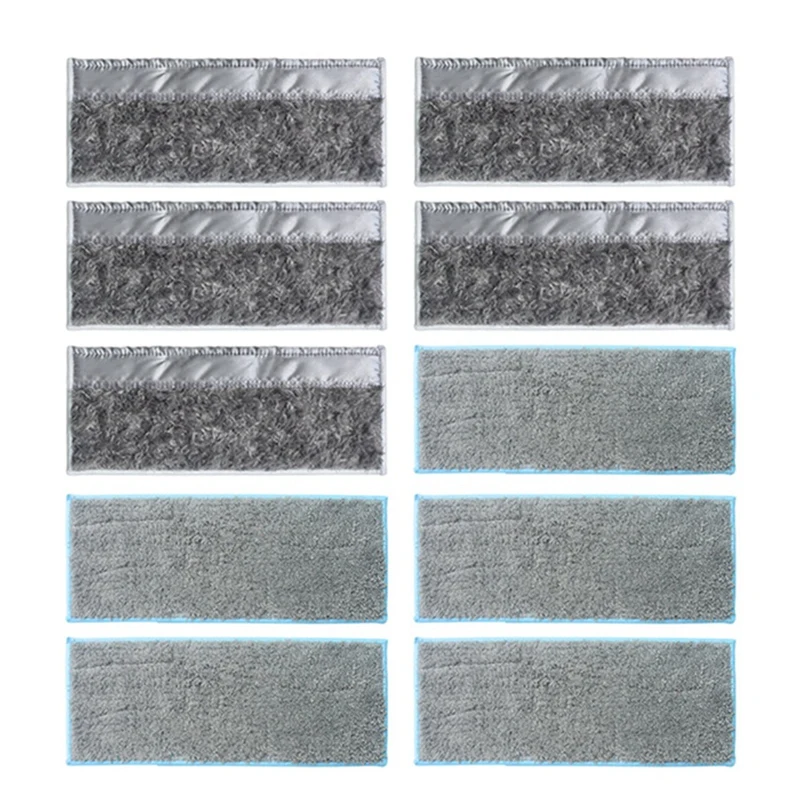 

10PCS Dry Wet Mop Cloth Pad For Irobot Braava Jet M6 Robot Mop Washable Superfine Fiber Cleaning Cloth Replace Parts