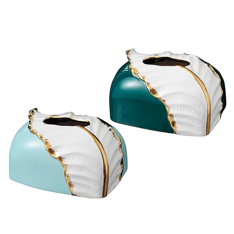 

Leaf Tissue Storage Box Ceramic Tissue Box Decoration Home Desktop Decoration Paper Towel Holder Tissue Boxes