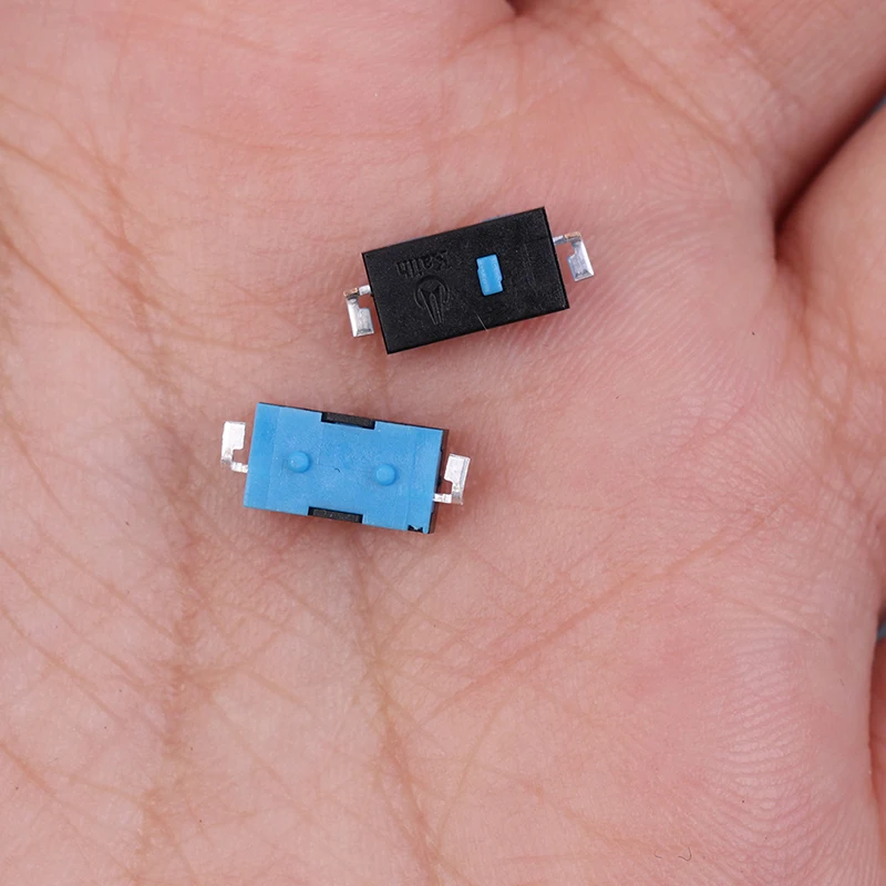 

2Pcs Blue dot Mini Two-Legged Mouse Micro Switch For Logitech M905 Side Key G502 G603 GPW Side Button Mouse Accessories
