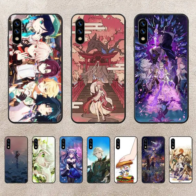 

Genshin Phone Case For Huawei G7 G8 P7 P8 P9 P10 P20 P30 Lite Mini Pro P Smart Plus Cove Fundas