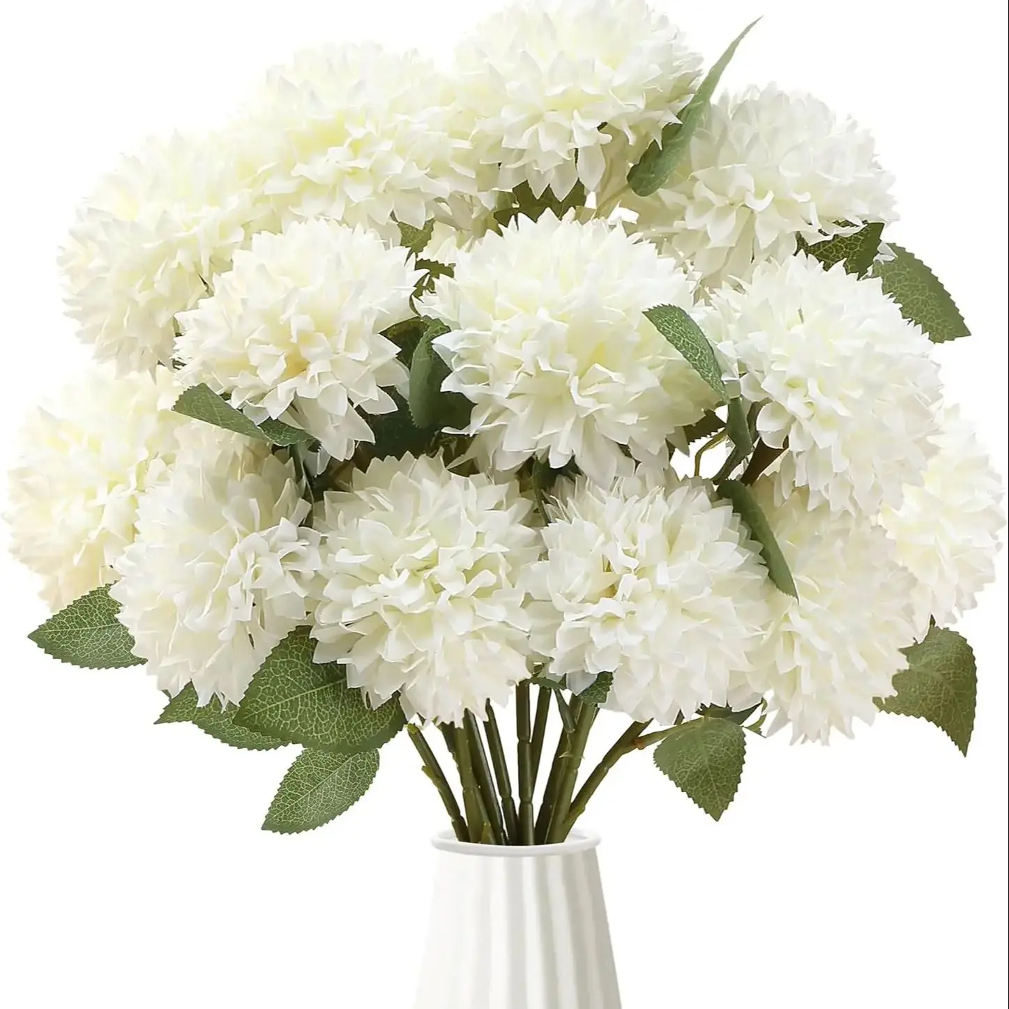 

Искусственные цветы хризантемы, пластик, 12 шт.