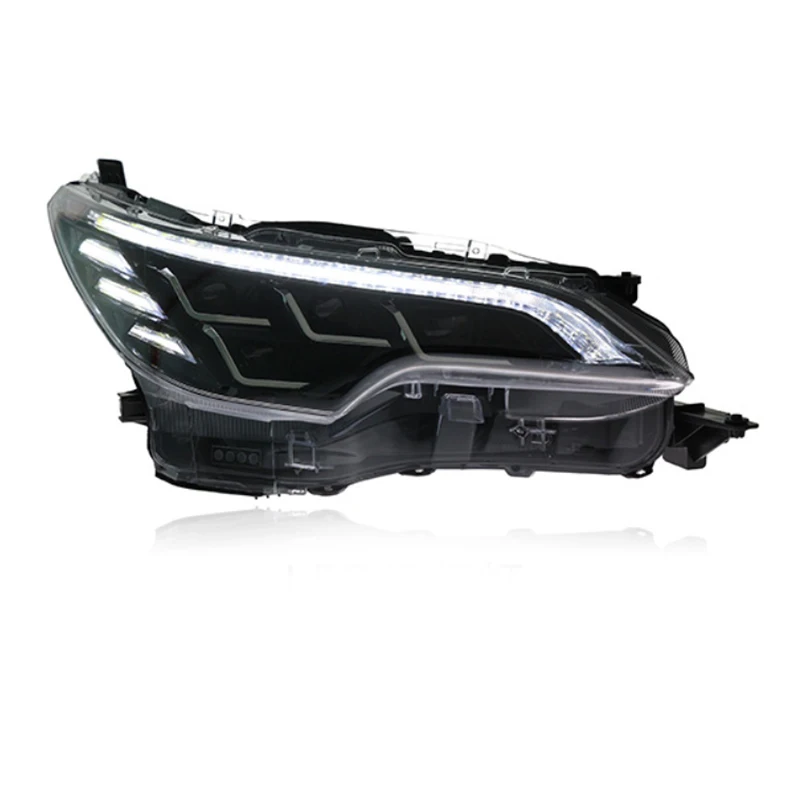 Автомобильная фара для Toyota Fortuner 2016-2020 светодиодная линза стример указатель