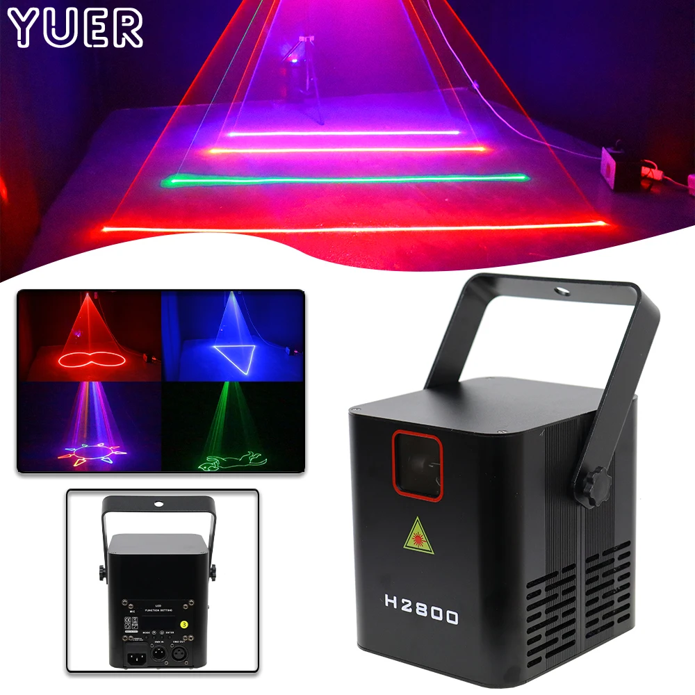 

New Mini 2w Laser Animation 160 Patterns Scanner Dj Party Laser Show Christma Party Bar Indoor Decoration Projector Stage Light