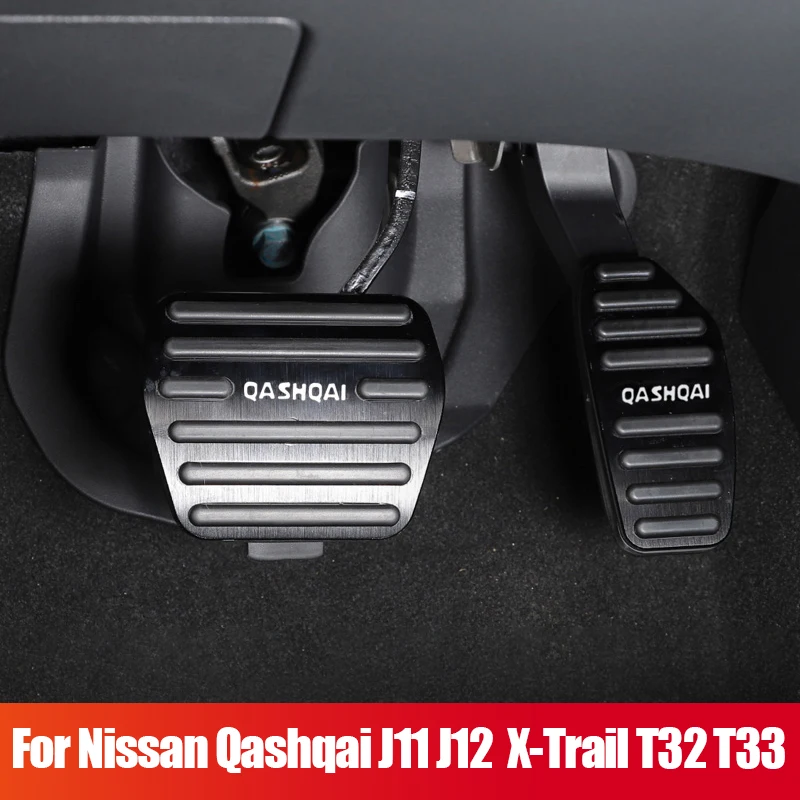 

For Nissan Qashqai j11 j12 X-Trail xtrail t32 t33 2014- 2018 2019 2020 2021 2022 Car Accelerator Brake Pedals Cover Accessories