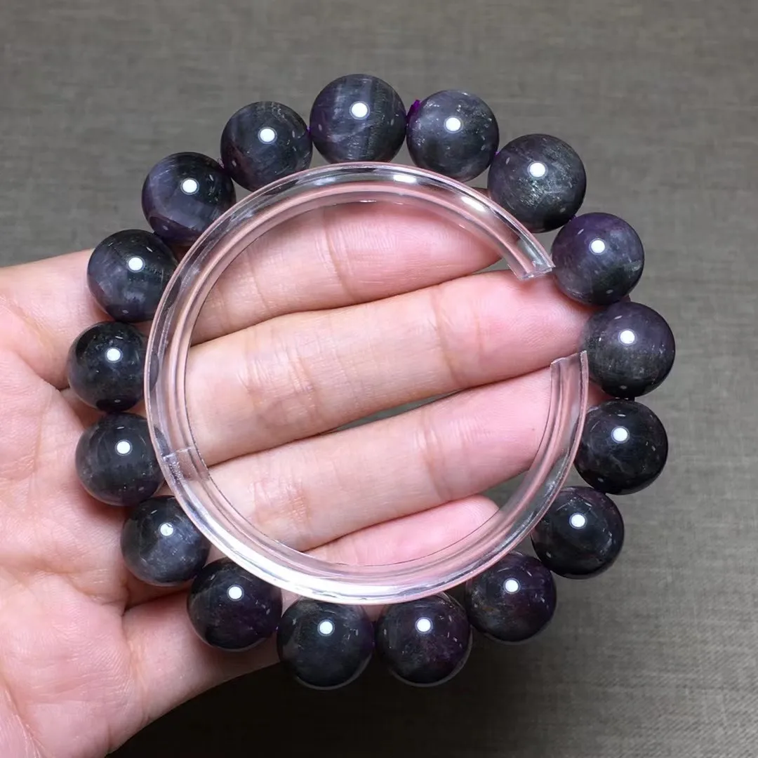 

12 мм натуральный ауралитовый 23 Хрустальный Браслет для женщин и мужчин Восстанавливающий богатство рейки подарок энергетические бусины ка...