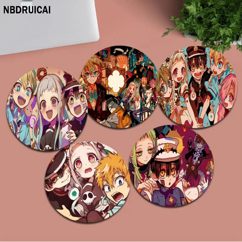 

Anime Toilet-bound Hanako-kun Rubber Small Desktop Desk Mat Kawaii Gaming Students Writing Pad Mouse Pad For PC Computer Table