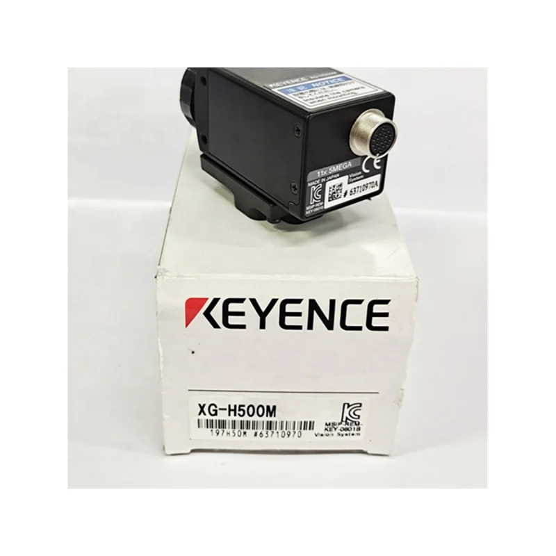 

Keyence XG-H500M Digital High-speed 5-million-pixel Black-and-white Camera for XG Series