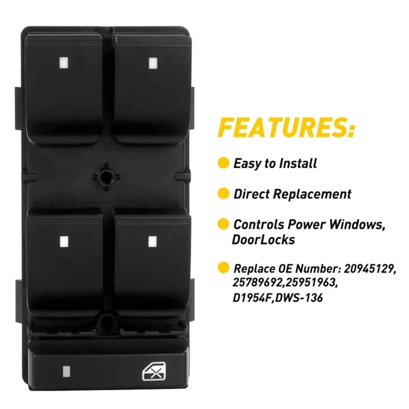 Совместимость для 408 1500 2500 3500 20945129 автомобильный электрический переключатель