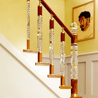 villa lavish acrylic king post hospital stair railings hotel handrails bar fencing