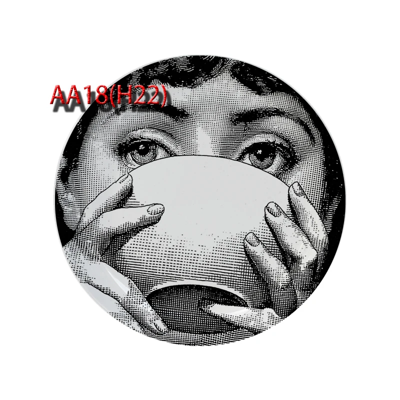 

Керамическая тарелка Wave Risk