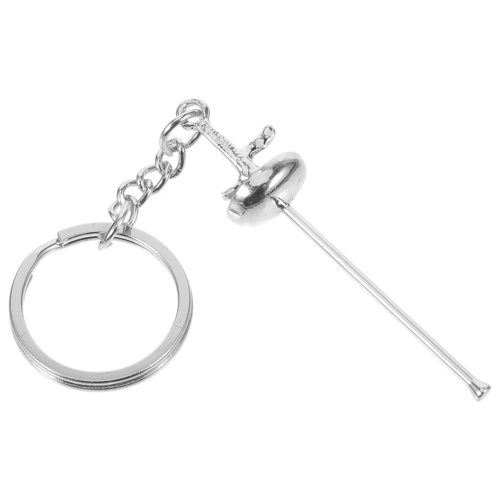 

Keychain Pendants Hanging Ornaments Decorative Fencing Rings Birthday Gift Keychains Accessories