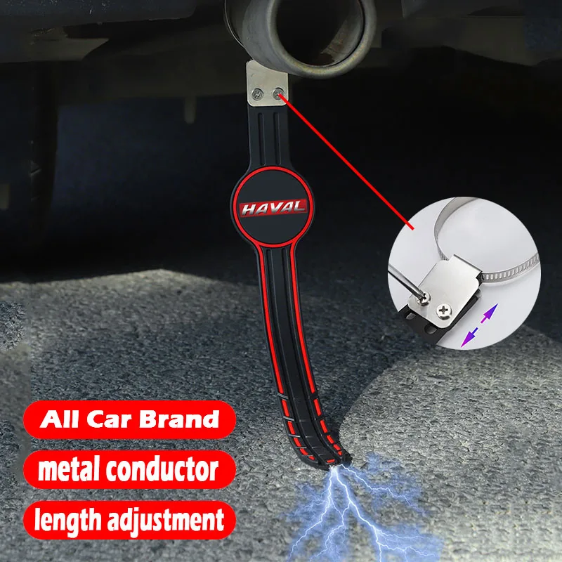 

Car Universal Grounding Antistatic Strip Metal Antistatic Canceller For Haval Accessories Jolion F7x F7 H2 H3 H5 H6 H7 H9 M6 DCT