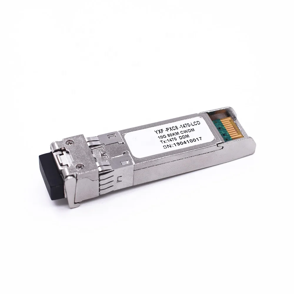 

10Gbps SFP+ CWDM transceiver Tunable CWDM module SMF 80km LC