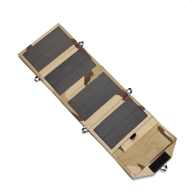 

Solar Charger 8W Solar Panel with 5V USB Controller Waterproof Foldable Camping Travel Charger for Phone Power Bank