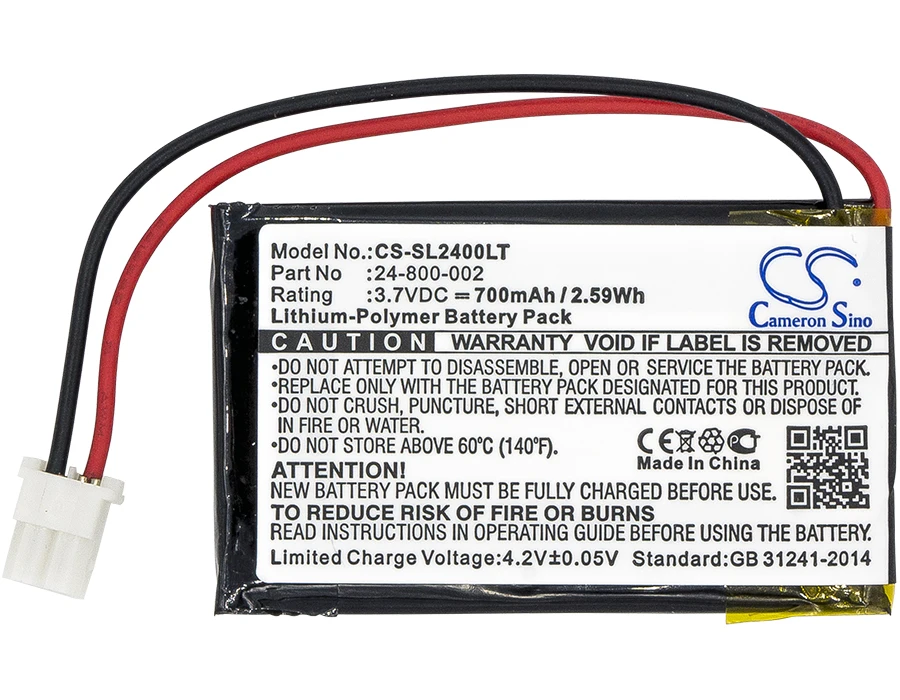 Литий-полимерная батарея GreenBatteryPower CameronSino 700 мАч 3 7 В 800 Вт-ч