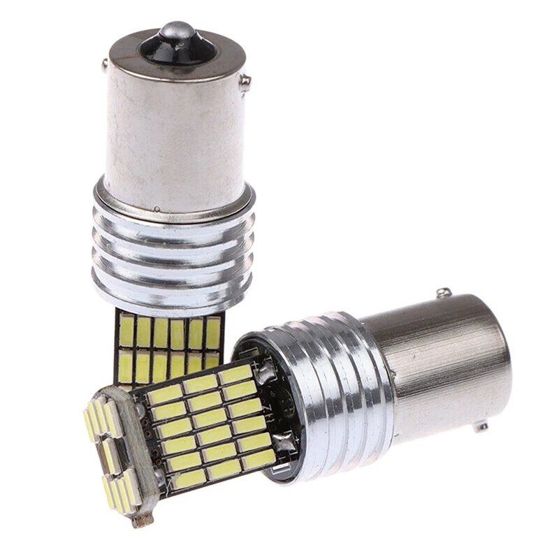 

10X 1156 светодиодная CAN-шина 15 SMD BA15S P21W, высокая мощность, белый 6000K, стоп-светильник для автомобиля