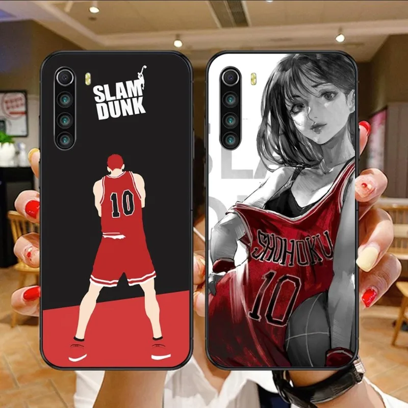 

Крутой чехол Slam Dunk для телефона Xiaomi Mi 13 12 12S 12T 11T 10T 9T Lite Pro Ultra Poco F3 F4 X4 GT, черный мягкий чехол, чехол