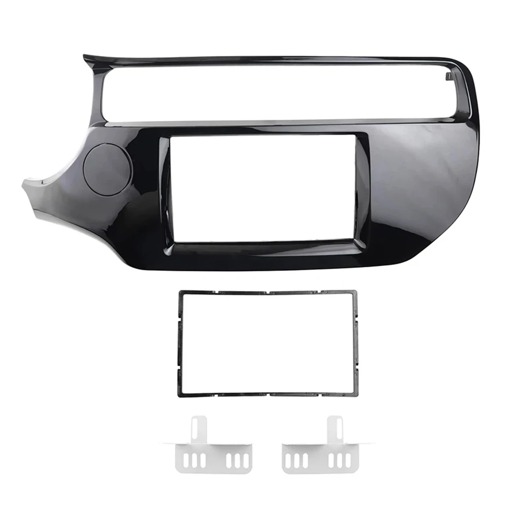 2Din Автомобильная радиоустановка Fascia ДЛЯ KIA K3 RIO 2015-2017 DVD стерео рамка пластина