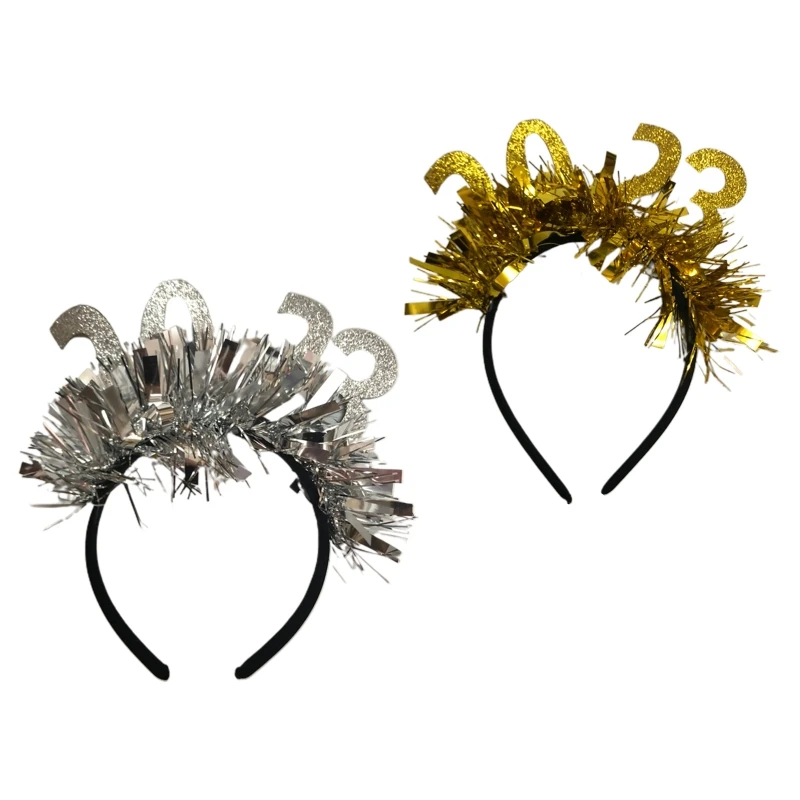 

Adult Kids Cute Shinning Arabic Numerals Shape Headband Festival Hair Hoop for Party Performance Unisex Headpiece