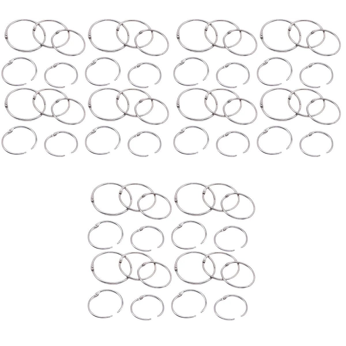 

300 Book Rings Binder Book Rings Flash Cards Rings Calendar Circles