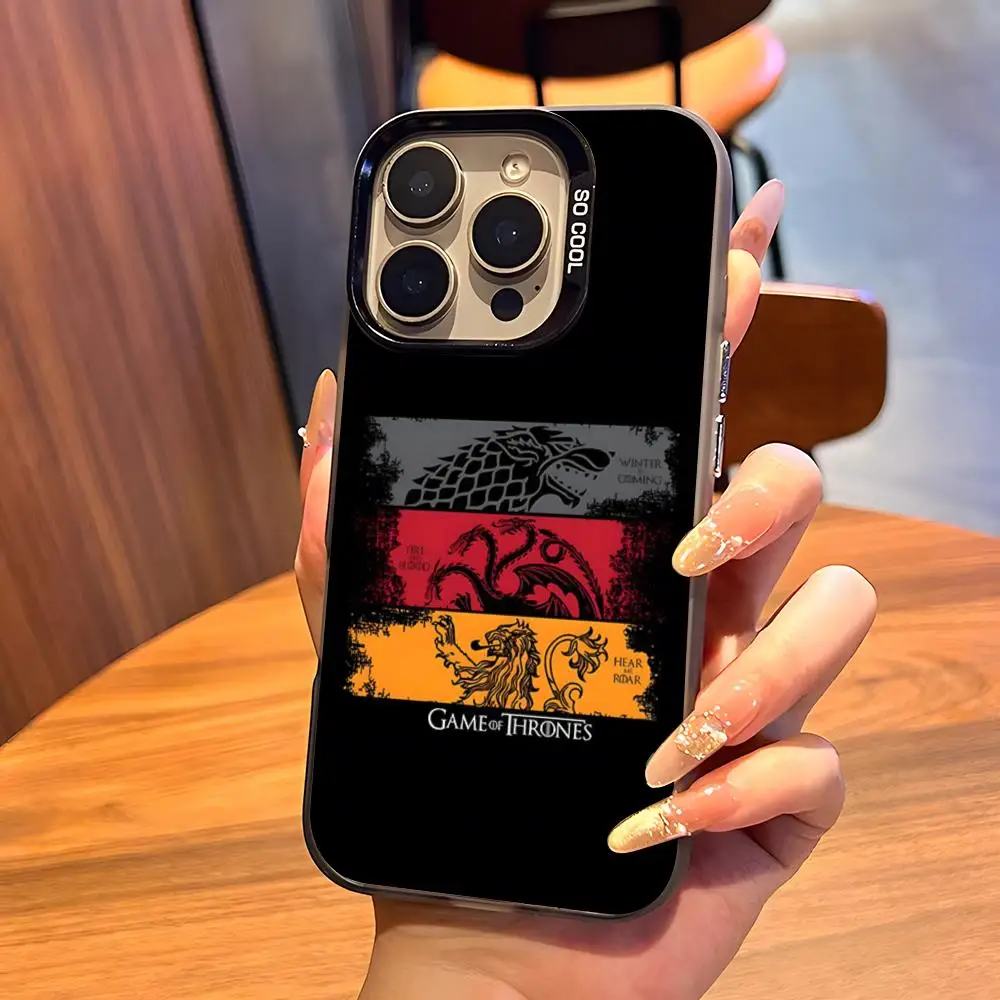 Фото Чехол Valar Morghulis для iPhone 17 Air, 16, 15, 14 Plus, 13, 12, 11 Pro, 7, 8, XS Max, XR, серебристо-черный, с бампером №3