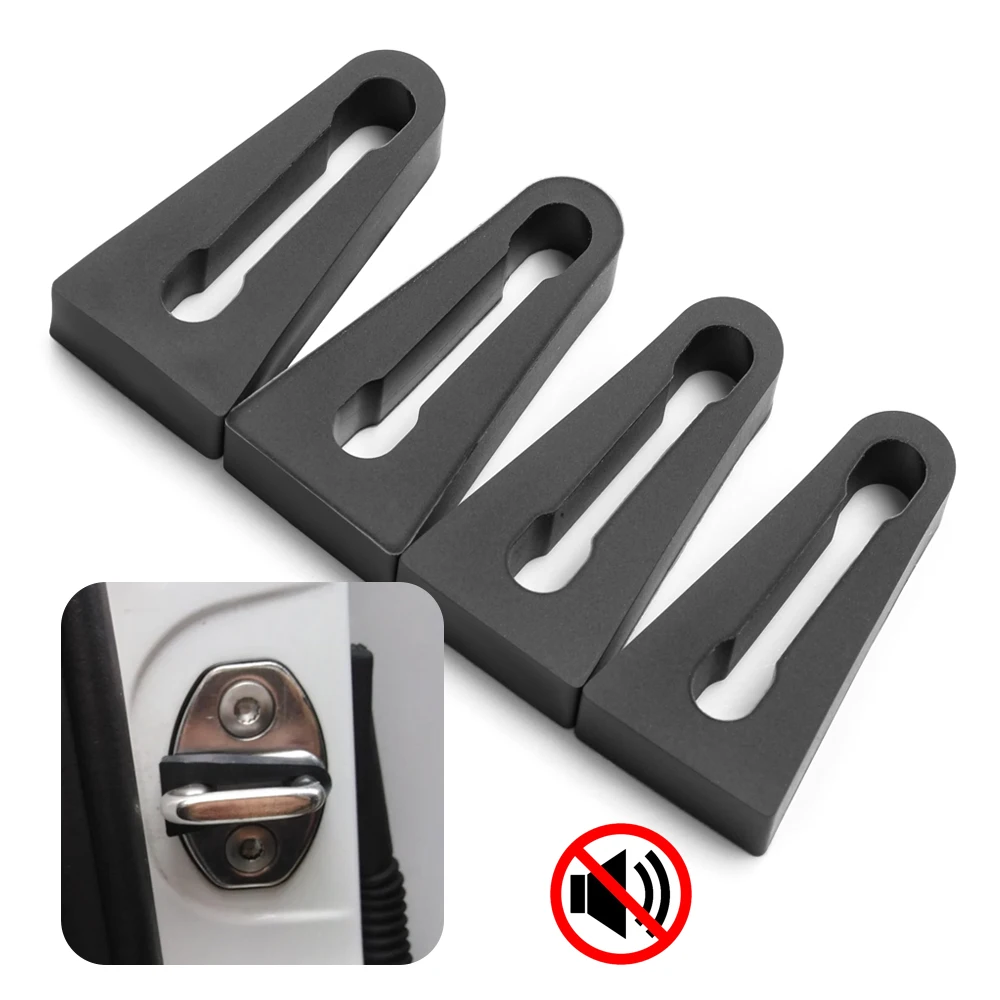 4 шт. автомобильный дверной замок, звуковой демпфер, буфер для BMW 1 2 ...