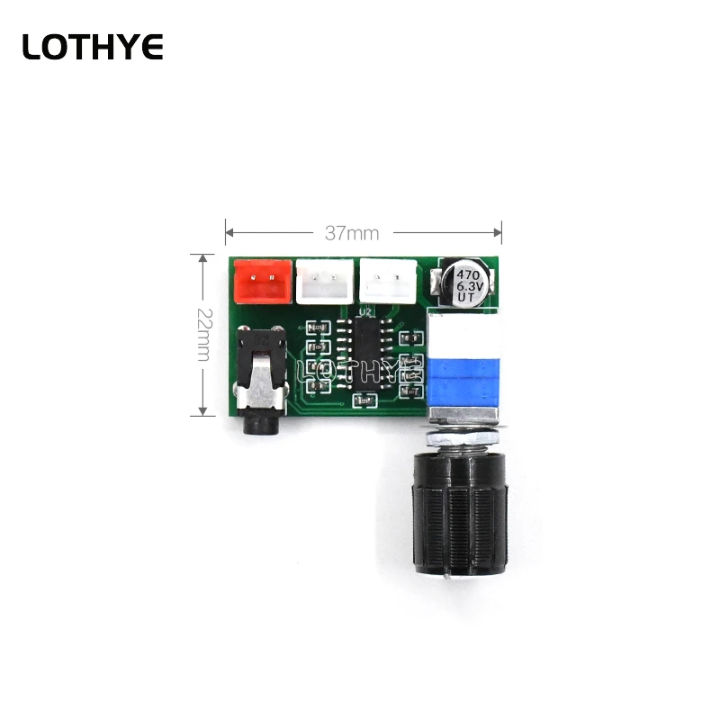 Плата цифрового усилителя PAM8403 с регулятором громкости вход Aux USB источник