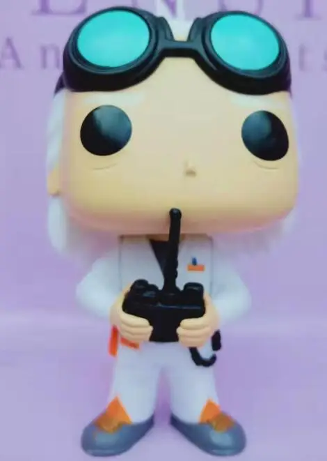 

Back To The Future Dr. EMMETT Brown Vinyl Dolls Figure Model Toys