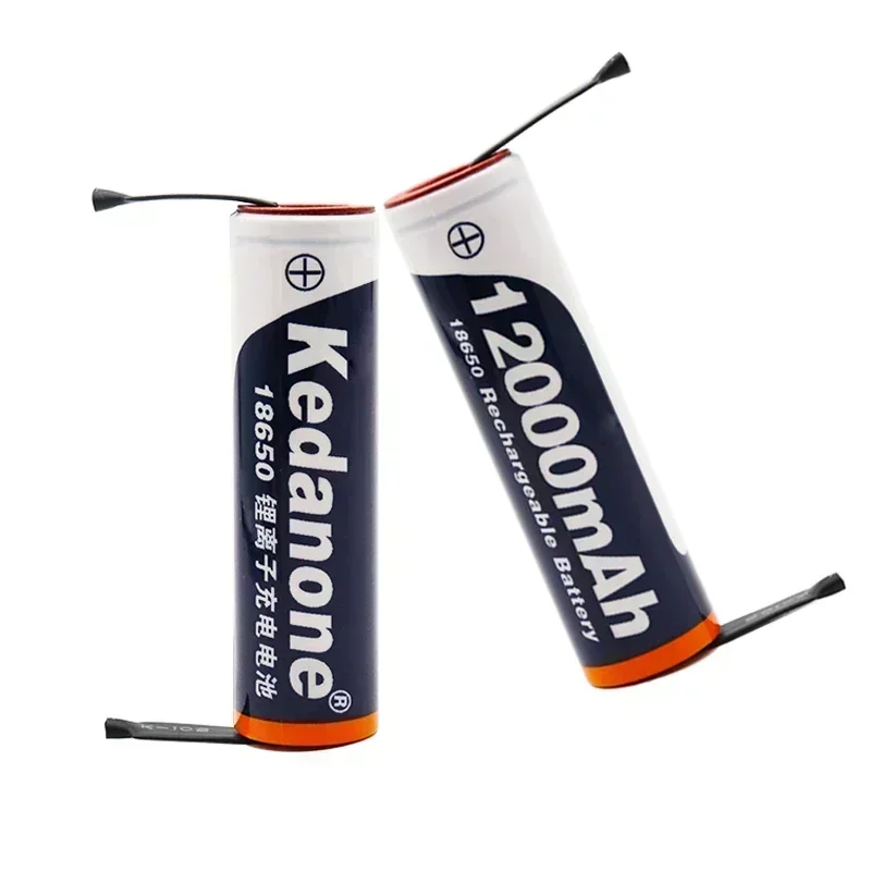 18650 rechargeable battery 3.7 V18650 12000 mAh capacity lithium-ion for flashlight torch + diy