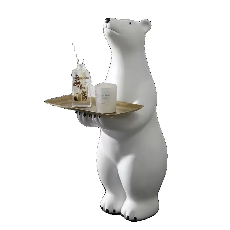Креативная декоративная фигурка медведя для гостиной большое животное ТВ-шкафа