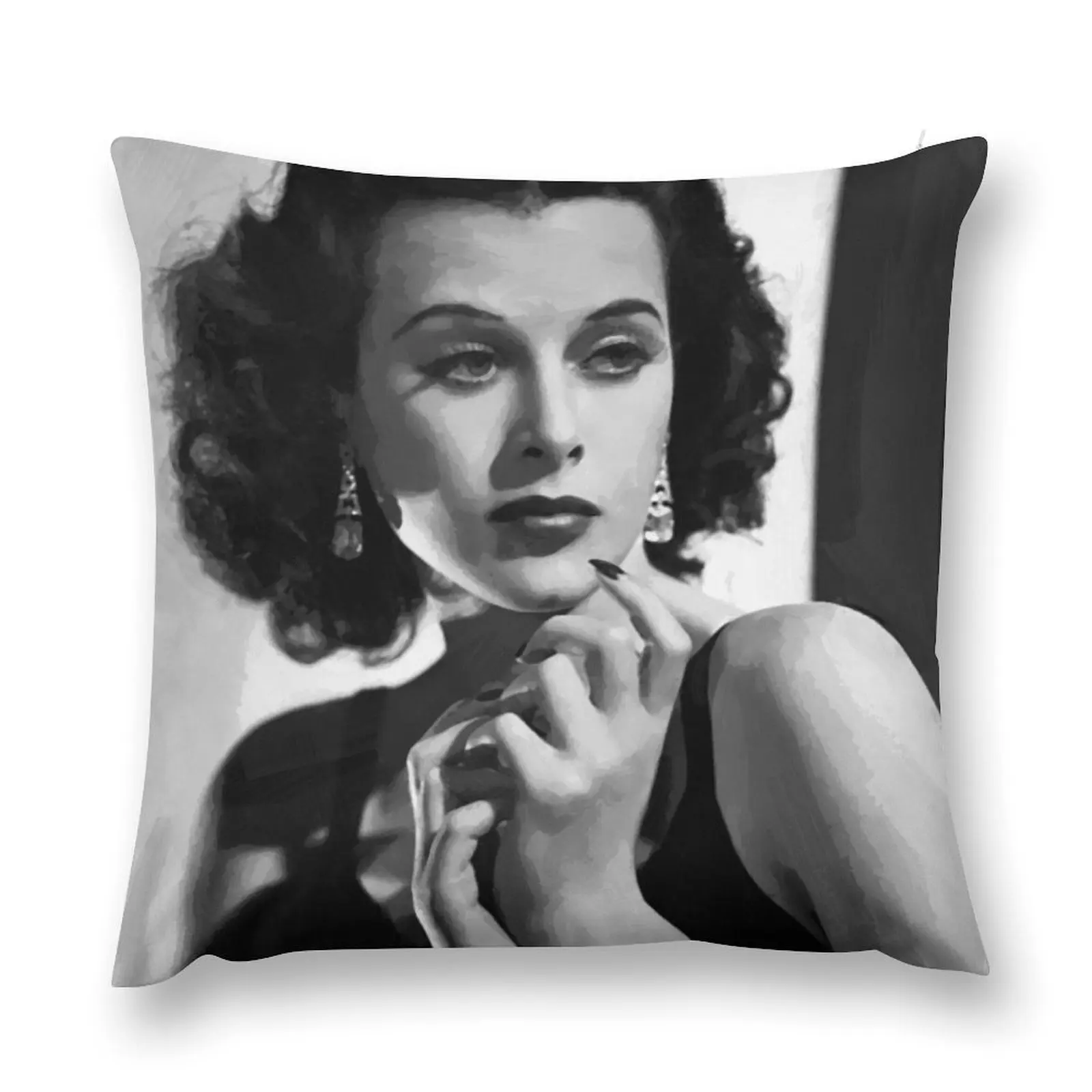 Винтажная Hedy Lamarr картина маслом декоративная подушка для дивана чехол
