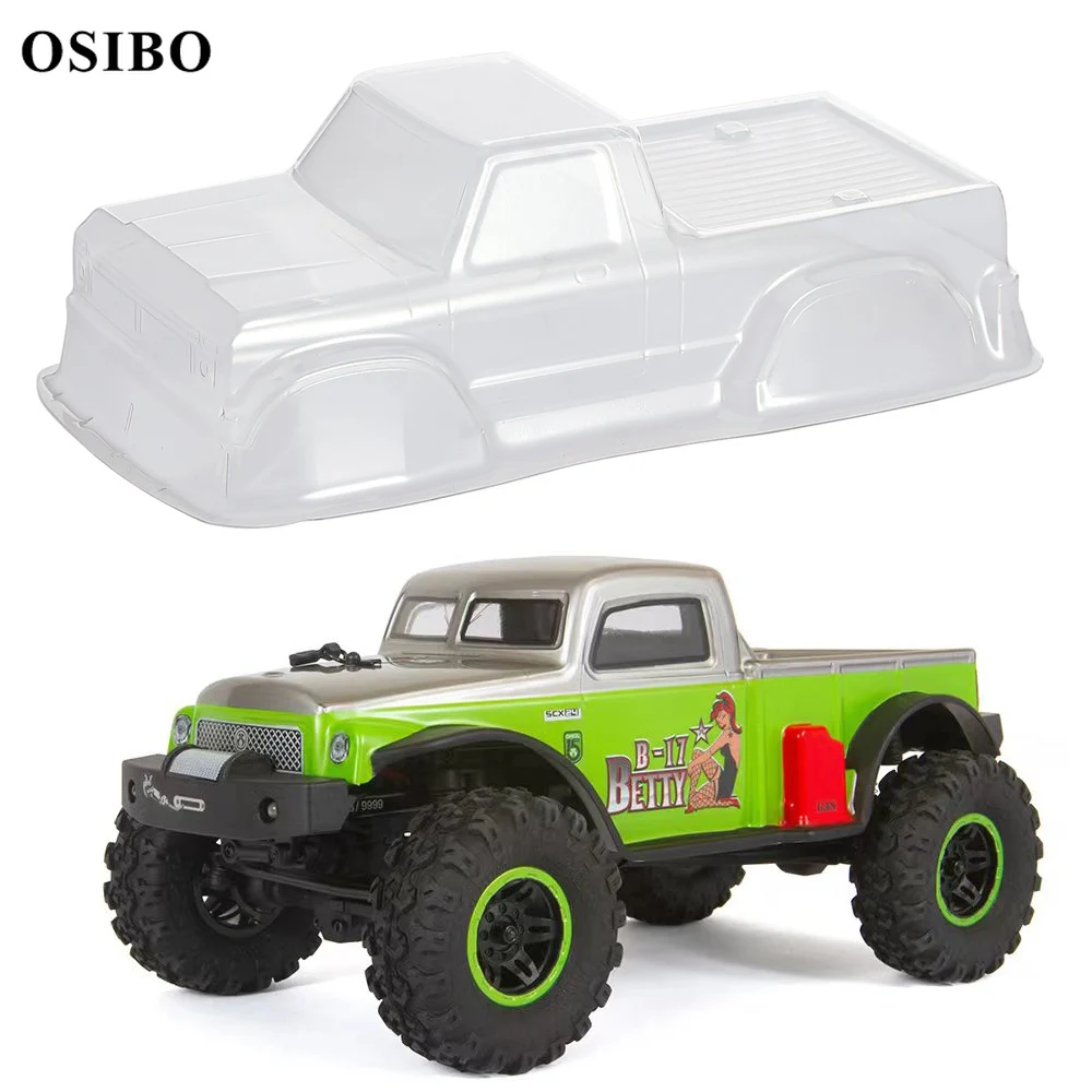 1/24 SCX24 прозрачный корпус автомобиля оболочка для RC Гусеничный автомобиль осевой