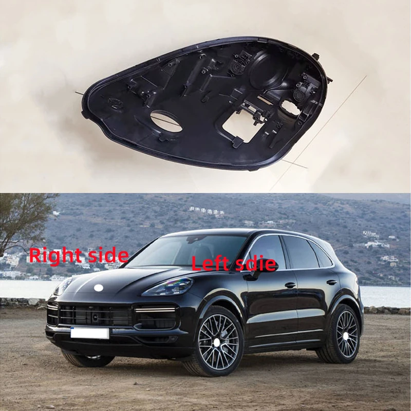 

For Porsche Cayenne 2018 2019 2020 2021 Headlight Base Headlamp House Car Rear Base Auto Headlight Back House