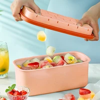 ice cube tray mold ice cube bin scoop trays double layer ice cube bin scoop with removable lid easy to clean flexible ice making